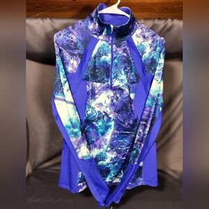 Tek Gear drytek women's half zip longsleeve top